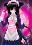  animal_ears cat_ears copyright_request kannon_ouji long_sleeves maid solo tail 