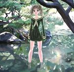  chartreux fukuzawa_yumi long_sleeves maria-sama_ga_miteru nature peaceful solo stream 