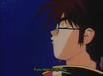  90s listen_to_my_song macross macross_7 male_focus nekki_basara screencap solo subtitled 