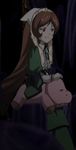  animated animated_gif hippopotamus long_hair long_sleeves lowres petting rozen_maiden solo suiseiseki 