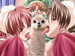  alpaca censored colette_(ryouki) fujii_kazuha futanari game_cg llama lowres michelle_(ryouki) multiple_girls novelty_censor ryouki sexually_suggestive shelley_(ryouki) third-party_edit what 
