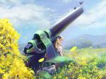  cannon ein_(long_cake) flower gadget_trial game_cg scenery solo weapon yu-ri_(gadget_trial) 