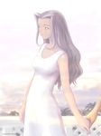  copyright_request dress holding_hands itsuki_torii long_hair solo_focus 