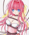  artist_request bdsm beat_angel_escalayer bondage bound escalayer kouenji_sayuka lowres rope shibari solo 