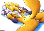  black_sclera digimon digimon_tamers furry karabiner renamon uncensored 