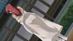  amaenaideyo!! ass long_hair nanbu_chitose panties pantylines red_hair screencap see-through solo underwear white_panties 