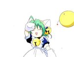  animal_ears artist_request cat_ears dejiko di_gi_charat dress gema gloves green_eyes solo 