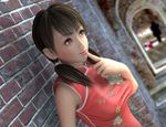  3d china_dress chinese_clothes dress flear incise_soul m-rs solo twintails 