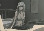  animated animated_gif breasts code_geass dark_skin large_breasts lowres ougi_kaname screencap silver_hair villetta_nu yellow_eyes 