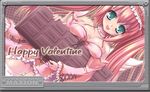  breast_press breasts chocolate chocolate_bar copyright_request happy_valentine maki_(seventh_heaven_maxion) medium_breasts solo valentine 