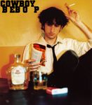  alcohol black_hair book cigarette cosplay cowboy_bebop crossed_legs cup drinking_glass male_focus necktie photo smoking solo spike_spiegel table whiskey 
