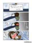  1girl 4koma aizawa_yuuichi comic kanon misaka_shiori translated watsuki_ayamo 