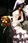  bride crown dress figure flower hat idolmaster idolmaster_(classic) idolmaster_1 miura_azusa photo solo wedding_dress wonder_festival wonder_festival_2007 