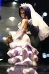  bride dress figure idolmaster idolmaster_(classic) idolmaster_1 miura_azusa photo solo wedding_dress wonder_festival wonder_festival_2007 