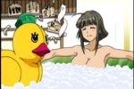  bath duck mahou_sensei_negima nagase_kaede negima 