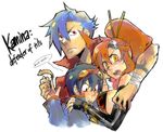  breasts funny kamina simon tengen_toppa_gurren-lagann yoko_littner yoko_ritona 