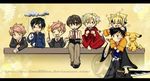  6+boys bleach cloud cosplay crossover death_note fred_weasley fujioka_haruhi fullmetal_alchemist gen_1_pokemon george_weasley haninozuka_mitsukuni harry_potter hitachiin_hikaru hitachiin_kaoru inuyasha inuyasha_(character) inuyasha_(character)_(cosplay) jinyjin kurosaki_ichigo kurosaki_ichigo_(cosplay) morinozuka_takashi multiple_boys naruto naruto_(series) ootori_kyouya ouran_high_school_host_club pikachu pokemon pokemon_(creature) rain roy_mustang roy_mustang_(cosplay) suou_tamaki uzumaki_naruto uzumaki_naruto_(cosplay) yagami_light yagami_light_(cosplay) 