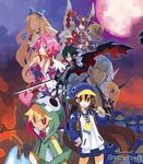  axel_(disgaea) desco desco_(disgaea) disgaea disgaea_4 emizel fenrich flonne kazamatsuri_fuuka makai_senki_disgaea_4 prinny thighhighs valbatose valvatorez_(disgaea) volcano_(disgaea) vulcanus_(disgaea_4) zettai_ryouiki 