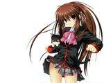  cat key little_busters! natsume_rin white 