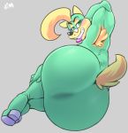  2019 alpha_(vimhomeless) armpit_hair big_butt butt canine clothing dog female huge_butt lipstick makeup mammal red_lipstick skinsuit smile solo thick_thighs tight_clothing vimhomeless voluptuous wide_hips 