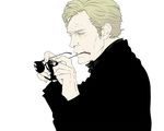  bad_id bad_pixiv_id blonde_hair csi csi_miami horatio_caine male_focus npn solo sunglasses 