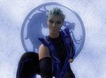  frost_(mortal_kombat) lin_kuei_ninja mortal_kombat short_hair white_hair 