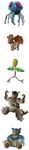  absurdres bellsprout highres kangaskhan long_image pokemon snorlax tall_image tentacruel vulpix what 