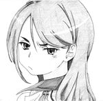  bad_id bad_pixiv_id datougodees fukiyose_seiri greyscale gym_uniform highres jacket monochrome pout sketch solo to_aru_majutsu_no_index traditional_media 