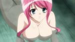  ass breasts female koihime_musou long_hair naked nude pink_hair ryuubi solo 
