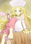  1girl barefoot cattleya_(pokemon) elite_four feet foot footjob penis pixiv_thumbnail pokemon resized shoes_removed toes uncensored yaomai 