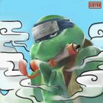  leonardo lowres lver_(artist) male_focus naruto naruto_(series) solo teenage_mutant_ninja_turtles 