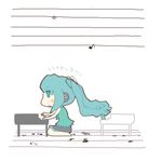  hatsune_miku inishie instrument long_hair md5_mismatch music piano prehensile_hair solo vocaloid 