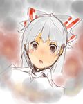  bad_id bad_pixiv_id bangs face fujiwara_no_mokou solo tears touhou udonge708 