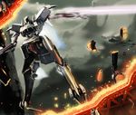  armored_core armored_core:_for_answer armored_core_4 flying from_software helicopter laser_blade mecha sody 