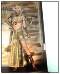  asian cosplay elf girl isabella_(kuf) kingdom_under_fire_2 mage photo pointy_ears real 