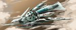  bad_pixiv_id flying ginkei ikaruga no_humans shigarami_kyouma space_craft 