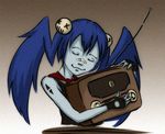  2-ch creepy-tan hug mascot radio ru-chans skull 