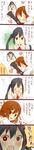  +_+ /\/\/\ 2girls :d :o =_= anger_vein angry bad_id bad_pixiv_id black_hair blush brown_eyes brown_hair comic fang guitar hair_ornament hairclip heart highres hirasawa_yui hug instrument jealous k-on! kiss long_image multiple_girls nakano_azusa o3o open_mouth red_eyes red_ribbon ribbon school_uniform smile surprised sweater sweater_vest tachi_(gutsutoma) tall_image translated twintails uniform wavy_mouth yuri 