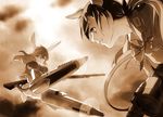  animal_ears bad_id bad_pixiv_id charlotte_e_yeager gertrud_barkhorn kisetsu military military_uniform multiple_girls sepia strike_witches striker_unit uniform world_witches_series 