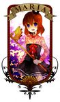  bad_id bad_pixiv_id blue_eyes crown ecirtaeb highres orange_hair solo staff umineko_no_naku_koro_ni ushiromiya_maria 