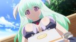  cap green_hair long_hair purple_eyes run_elsie_jewelria toloveru 