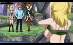  fairy_tail large_breasts lifting_shirt lucy_heartfilia transforming 