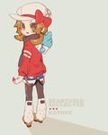  :d adapted_costume argyle argyle_legwear arms_at_sides back black_bow black_legwear blue_shorts bow brown_eyes brown_hair character_name copyright_name fang from_behind full_body fur_trim gen_2_pokemon hat hat_bow hat_ribbon holding holding_poke_ball hood hood_basket hood_down kotone_(pokemon) long_sleeves looking_at_viewer looking_back low_twintails marill methyl_key open_mouth pantyhose pantyhose_under_shorts plaid plaid_scarf poke_ball pokemon pokemon_(creature) pokemon_(game) pokemon_hgss red_bow red_ribbon ribbon scarf shadow shoes shorts simple_background smile standing stitches suspender_shorts suspenders twintails white_hat yellow_footwear 