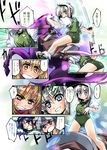  alternate_costume animal_ears ass buruma comic galentine gym_uniform highres horse ibuki_suika katana konpaku_youmu mouse multiple_girls murasa_minamitsu myon_(phrase) nanaroku_(fortress76) nazrin sword touhou translated weapon 