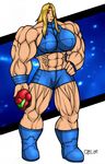  abs breasts extreme_muscles female metroid muscle muscles muscular samus_aran 