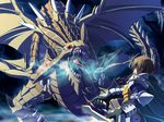  armor demon game_cg shirogane_no_soleil tsurugi_hagane wings 