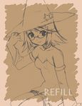  bare_shoulders glasses hat lowres raine_sage refill_sage star tales_of_(series) tales_of_symphonia witch_hat 