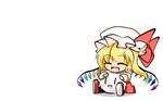  chibi fang flandre_scarlet touhou white yashio 