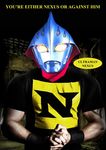  crossover male_focus namesake nexus pun solo third-party_edit ultra_series ultraman_nexus ultraman_nexus_(series) wade_barrett wwe 