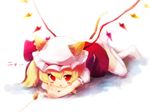  animal_ears flandre_scarlet panties tahal tail thighhighs touhou underwear wings 